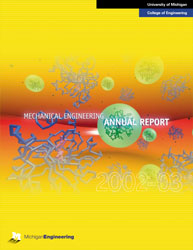Cover of the 2002-2003 Annual Report